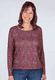 Langarmshirt Lindi  - plum