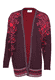 Strickjacke Tati garden  - plum