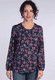 Langarmshirt Epialle rose - navy