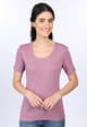T-Shirt Maren - dusty orchid