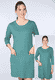 Wendekleid Tola Bow  - bottle green