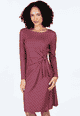 Kleid Fina  - deep purple
