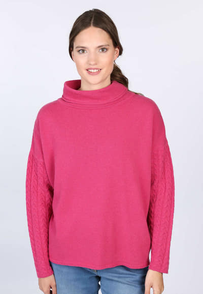 Strickpullover Josefa  - pink