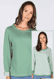 Wendepullover Kariana  - fern