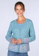 Strickjacke Lindara - swedish blue