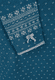 Strickkleid Helle Norge - deep ocean