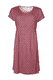 Kleid Eva geo flower - burgundy