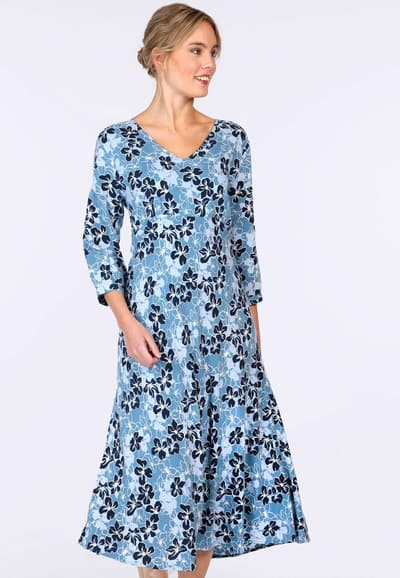 Kleid Fijola - swedish blue
