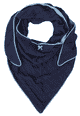 Dreieckstuch Elisabeth Art - navy