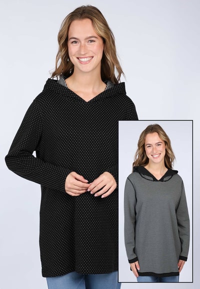 Wendepullover Heidita Mini  - black