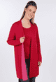 Strickjacke Tschima double  - cerise