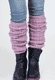 Beinstulpe Lati solid  - dusty orchid