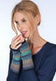 Handstulpe Lucy jacquard - navy