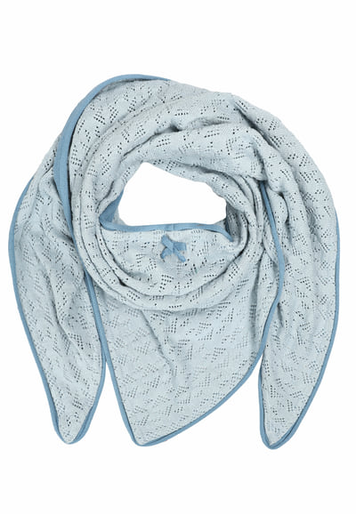 Dreieckstuch Elisabeth Dotty - light blue