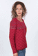 Strickpullover Gretje  - rubin