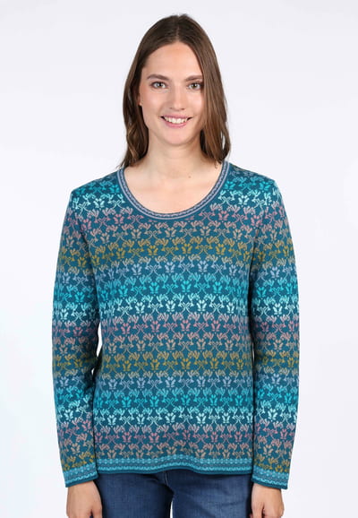 Strickpullover Josefine shade - lake
