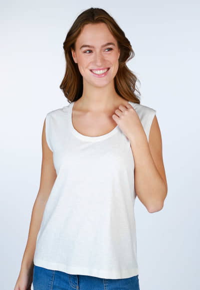 Top Cinnia - white