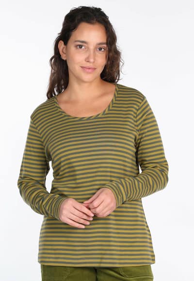 Langarmshirt Adisella - thyme