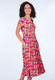 Kleid Violaine - rouge