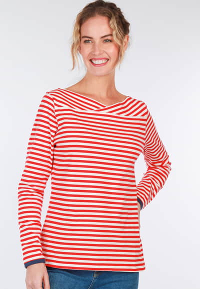 Langarmshirt Kajsa  - poppy