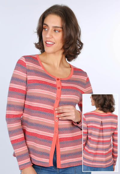 Strickjacke Kadiri - sienna