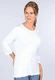 3/4 Arm-Shirt Mabel  - ivory