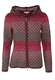 Strickjacke Katleen Gradient - plum