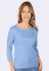 3/4-Arm-Shirt Pippita  - delfter