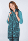 Strickschal Sabina garden - navy