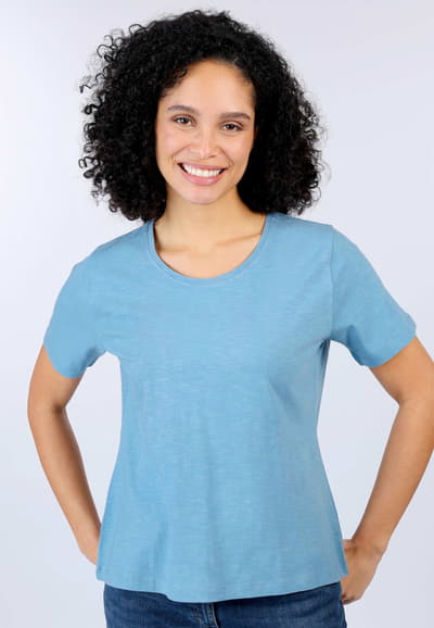 T-Shirt Freida - swedish blue