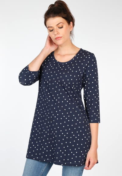 Tunika Jumana dot  - navy