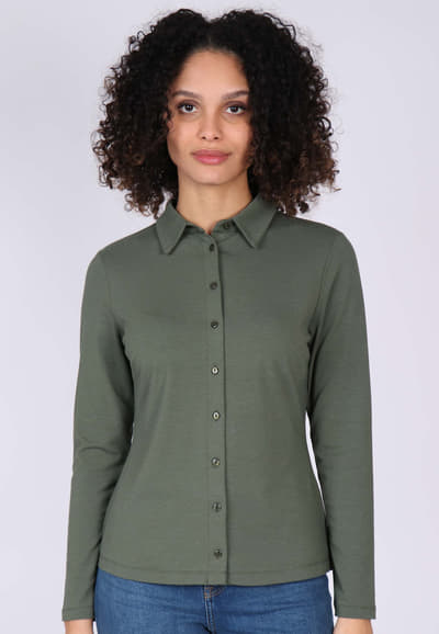 Bluse Cylia - thyme