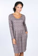 Kleid Jolente leaves  - mouse