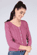 Strickjacke Liselotte - tea rose