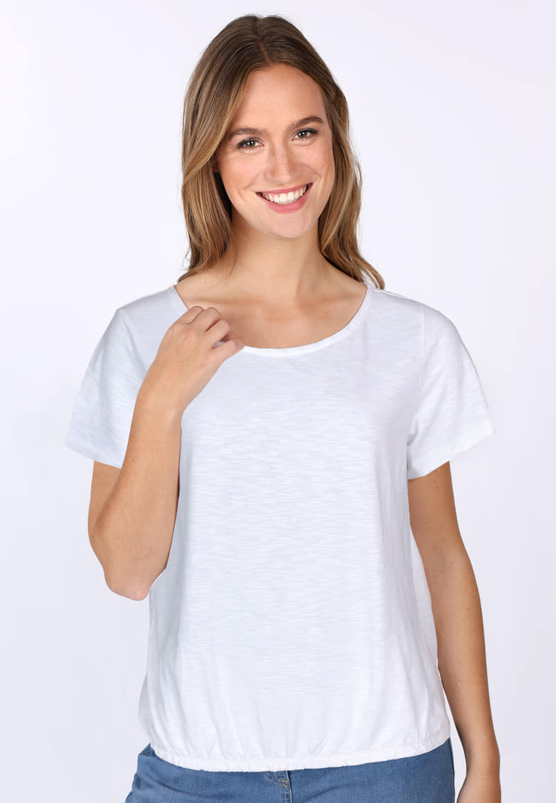 T-Shirt Linde - white