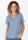 T-Shirt Freida stripe - ink