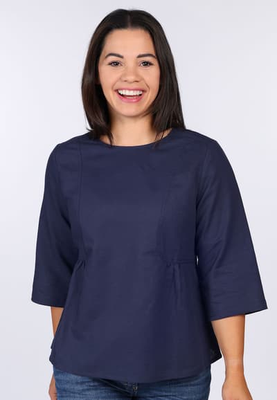 Bluse Salizia - indigo