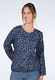 Langarmshirt Lindelis - navy