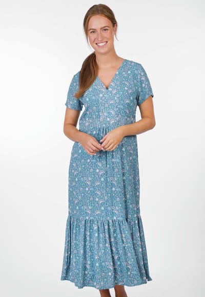 Kleid Metje - swedish blue