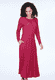 Kleid Malindchen - rubin