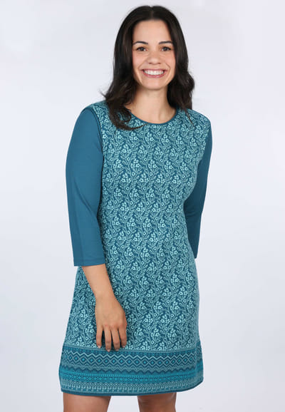 Strickkleid Ella  - lake