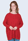 Strickpullover Lillith - rubin