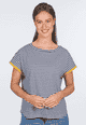 T-Shirt Vroni stripes  - navy