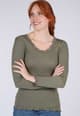 Langarmshirt Lynna - olive