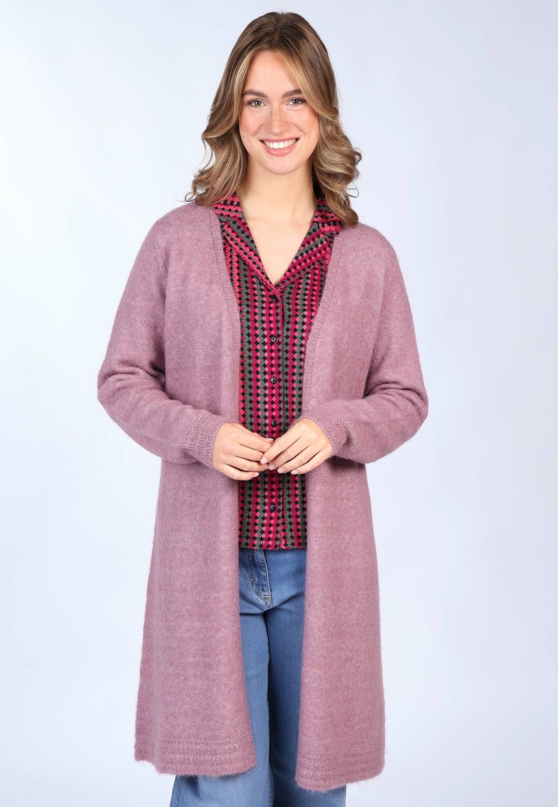 Strickjacke Solene - dusty orchid