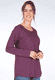 Langarmshirt Nore - plum