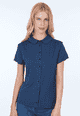 Bluse Andy solid - navy