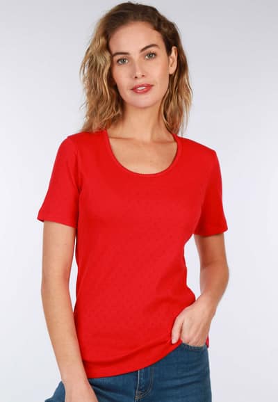 T-Shirt Maren  - rubin