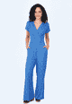 Jumpsuit Wieta mandala - lapis
