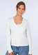 Strickjacke Amily  - ivory